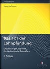 Buchcover Das 1x1 der Lohnpfändung