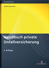 Buchcover Handbuch private Unfallversicherung