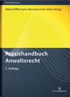 Buchcover Praxishandbuch Anwaltsrecht