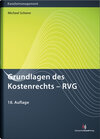 Buchcover Grundlagen des Kostenrechts - RVG