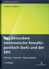 Buchcover Das besondere elektronische Anwaltspostfach (beA) und der ERV