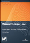 Buchcover AnwaltFormulare