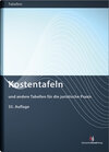 Buchcover Kostentafeln