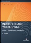 Buchcover AnwaltFormulare Verkehrsrecht