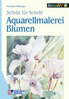 Buchcover Aquarellmalerei Blumen
