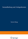 Buchcover Instandhaltung und Anlagenkosten