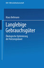 Buchcover Langlebige Gebrauchsgüter
