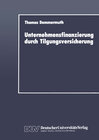 Buchcover Unternehmensfinanzierung durch Tilgungsversicherung