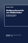 Buchcover Wettbewerbsvorteile von Filialbetrieben