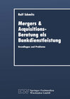 Buchcover Mergers & Acquisitions-Beratung als Bankdienstleistung