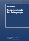 Buchcover Computereinsatz bei Befragungen