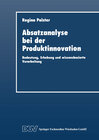 Buchcover Absatzanalyse bei der Produktinnovation