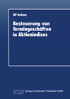 Buchcover Besteuerung von Termingeschäften in Aktienindizes