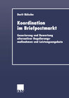 Buchcover Koordination im Briefpostmarkt