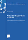 Buchcover Produktberatungssysteme im Internet