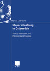 Buchcover Steuerschätzung in Österreich