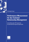 Buchcover Performance Measurement für das Customer Relationship Management