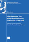 Buchcover Unternehmens- und Netzwerkentwicklung in High-Tech-Sektoren