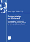 Buchcover Konsumverhalten und Wettbewerb