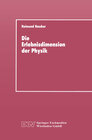 Buchcover Die Erlebnisdimension der Physik