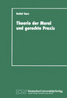 Buchcover Theorie der Moral und gerechte Praxis