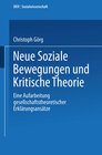 Buchcover Neue Soziale Bewegungen und Kritische Theorie