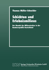 Buchcover Schichten und Erlebnismilieus