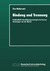 Buchcover Bindung und Trennung