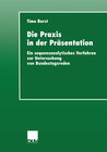 Buchcover Die Praxis in der Präsentation