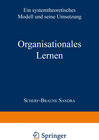 Buchcover Organisationales Lernen
