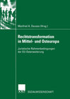 Buchcover Rechtstransformation in Mittel- und Osteuropa