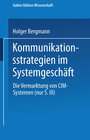 Buchcover Kommunikationsstrategien im Systemgeschäft