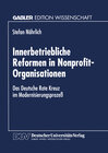 Buchcover Innerbetriebliche Reformen in Nonprofit-Organisationen