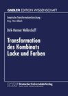 Buchcover Transformation des Kombinats Lacke und Farben