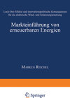 Buchcover Markteinführung von erneuerbaren Energien