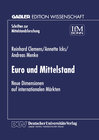 Buchcover Euro und Mittelstand