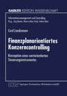 Buchcover Finanzplanorientiertes Konzerncontrolling