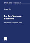Buchcover Der Data-Warehouse-Rahmenplan