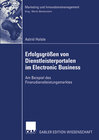Buchcover Erfolgsgrößen von Dienstleisterportalen im Electronic Business
