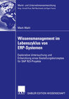 Buchcover Wissensmanagement im Lebenszyklus von ERP-Systemen