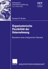 Buchcover Organisatorische Flexibilität der Unternehmung
