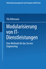 Buchcover Modularisierung von IT-Dienstleistungen