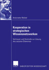 Buchcover Kooperation in strategischen Wissensnetzwerken