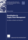 Buchcover Koordination im Supply Chain Management