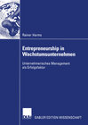 Buchcover Entrepreneurship in Wachstumsunternehmen