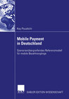 Buchcover Mobile Payment in Deutschland