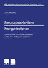 Buchcover Ressourcenorientierte Reorganisationen