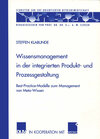 Buchcover Wissensmanagement in der integrierten Produkt- und Prozessgestaltung