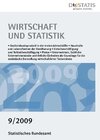 Buchcover Wirtschaft und Statistik, 9/2009
