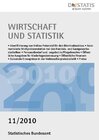 Buchcover Wirtschaft und Statistik, 11/2010